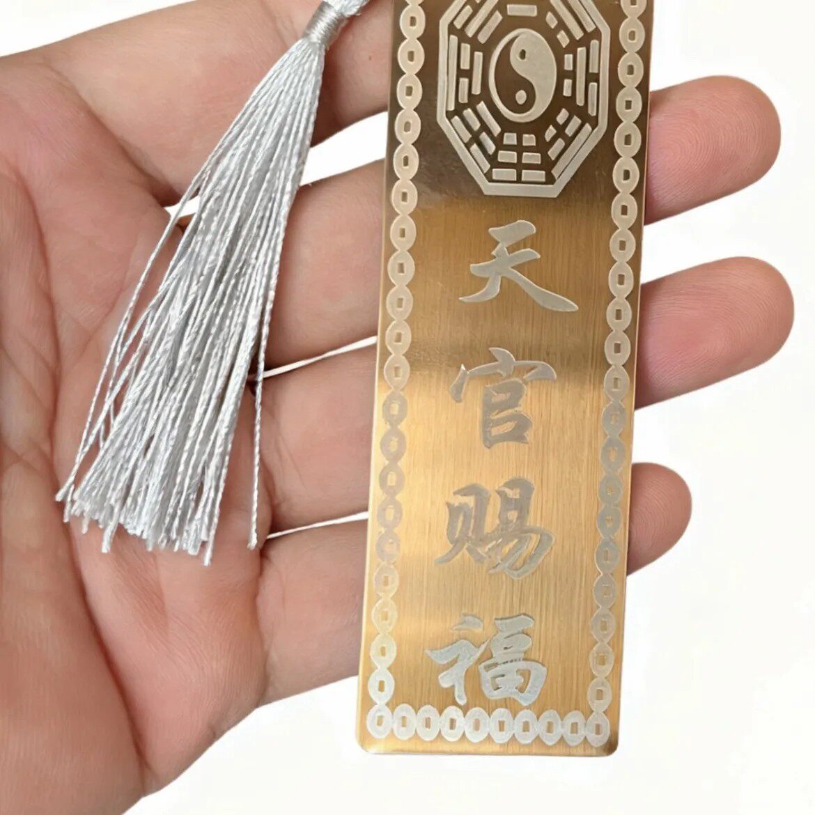 金属平安符祈福项坠百家姓吉祥去霉挂脖