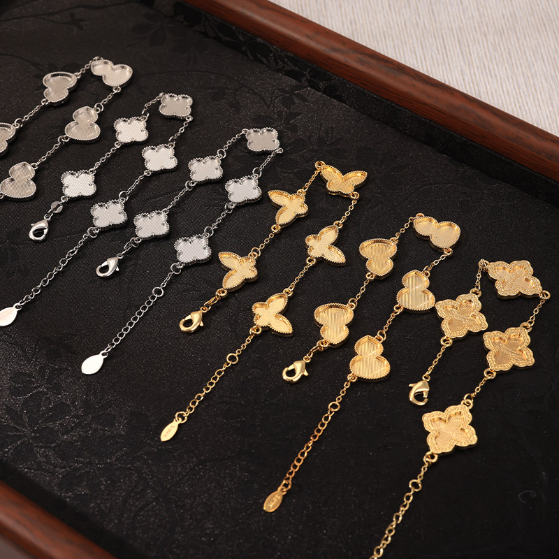 中式国风葫芦手链diy亲子手作活动沙龙创意礼物底托包布蓝染刺绣,饰品/流行首饰/时尚饰品新,其他DIY饰品配件,淘宝优惠券,粉丝福利购,淘宝优惠卷