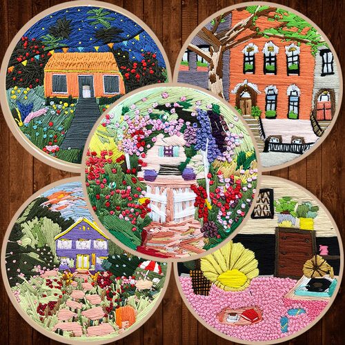 3d欧式刺绣材料包含教程