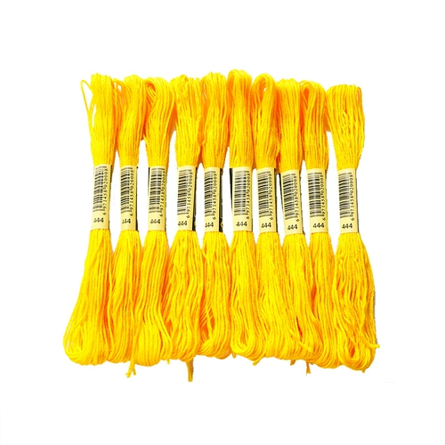 [12 кусочков установки] Крестная линия вышивки ручной работы.