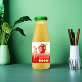 260ml 雨果天下 网红饮品 6瓶 山东烟台发酵型苹果醋饮料 夏季