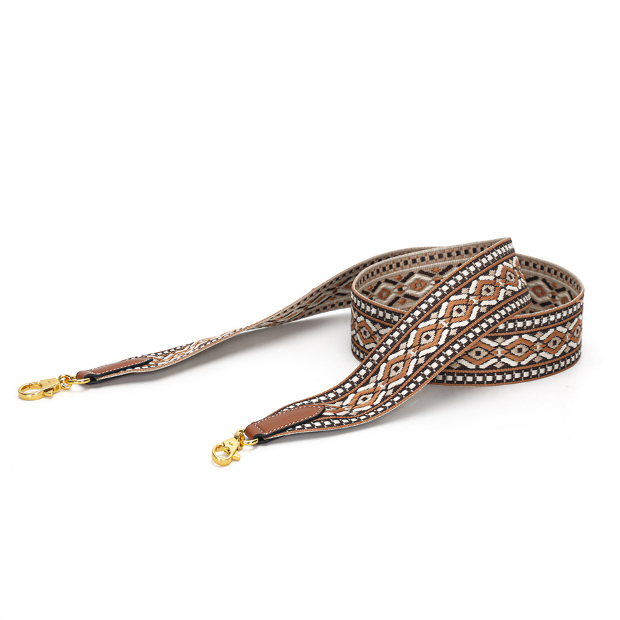 欧美大牌风编织织带宽肩带凯莉包伊芙琳包单肩斜挎包替换包带跨境