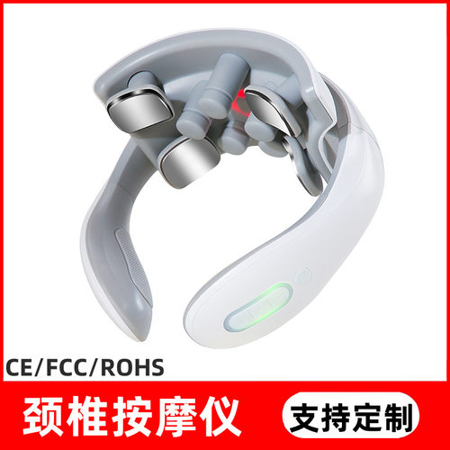 跨境智能颈椎按摩器颈部