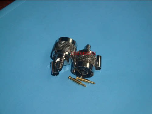 N公馈线接头 N-CJ-3 内螺内针 射频RF接头 铜材加厚 配50-3线缆