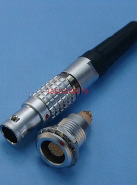 雷默航空插头0B0号 医疗仪器监护连接器 快速插拔LEIMO连接器2-9P