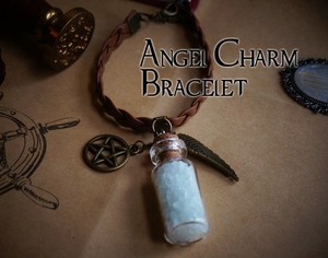 SPN邪恶力量supernatural castiel天使荣光瓶 许愿瓶手链手环项链