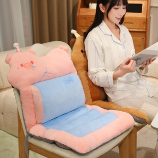 办公室腰靠靠垫护腰久坐神器椅子坐垫靠背一体靠枕学生宿舍座椅垫