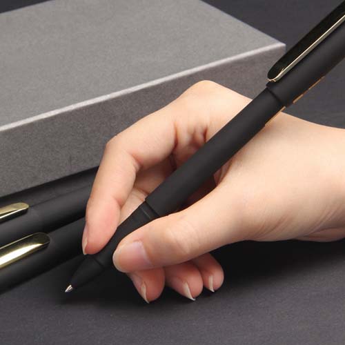 文明加粗签名替芯中性笔