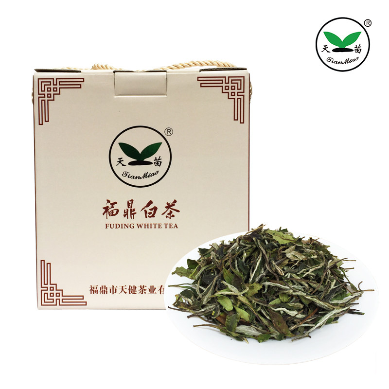 天苗正宗福鼎白茶2018年一级白牡丹散茶福建春季茶叶散装500g盒装