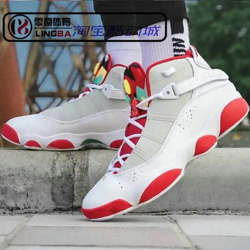 AIRJORDAN男实战高帮六冠篮球鞋