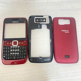 按键 面板 后盖 诺基亚E63手机外壳 适用于E63外壳