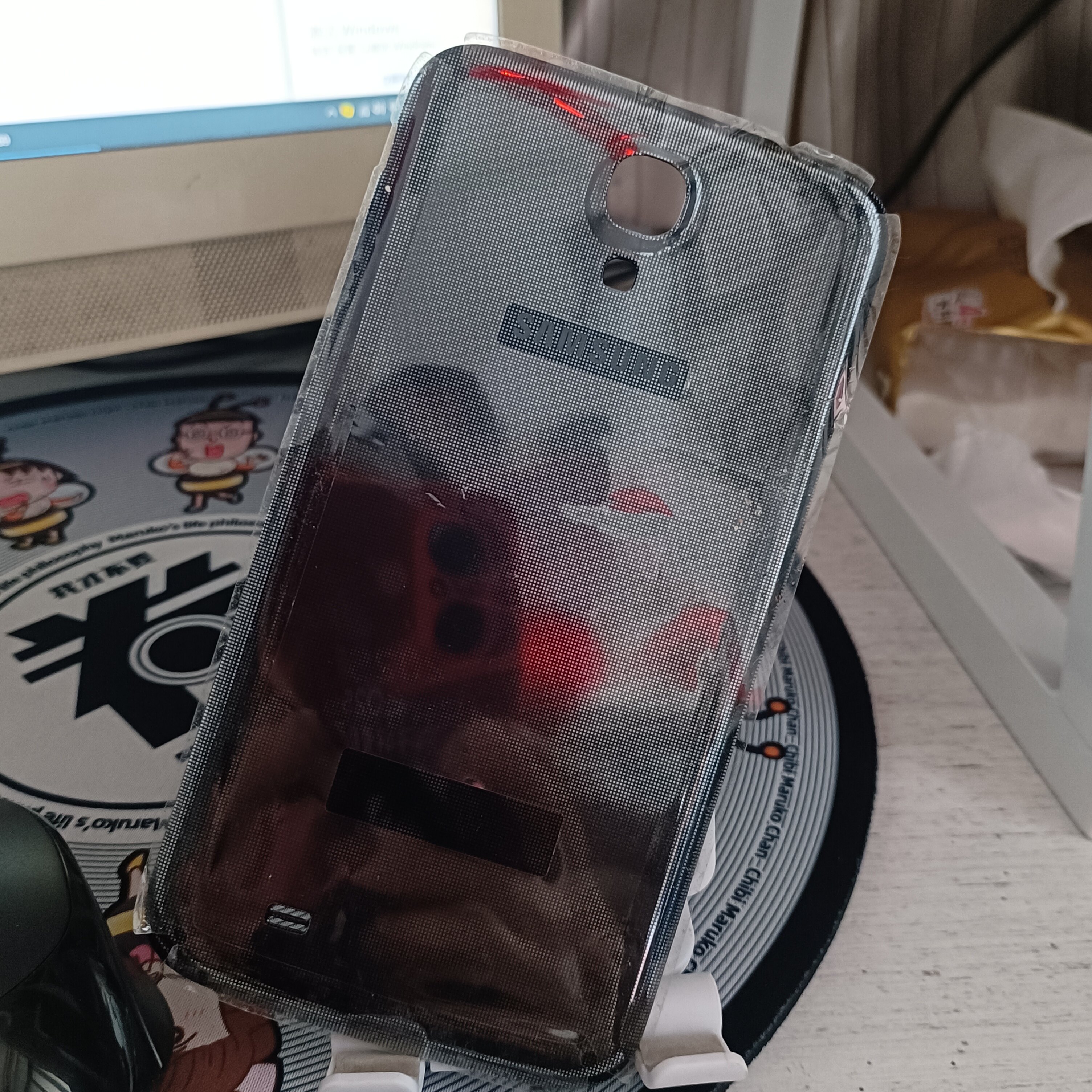 适用三星sch-p729外壳后盖mega6.3 i9200外壳手机背壳19208电池盖