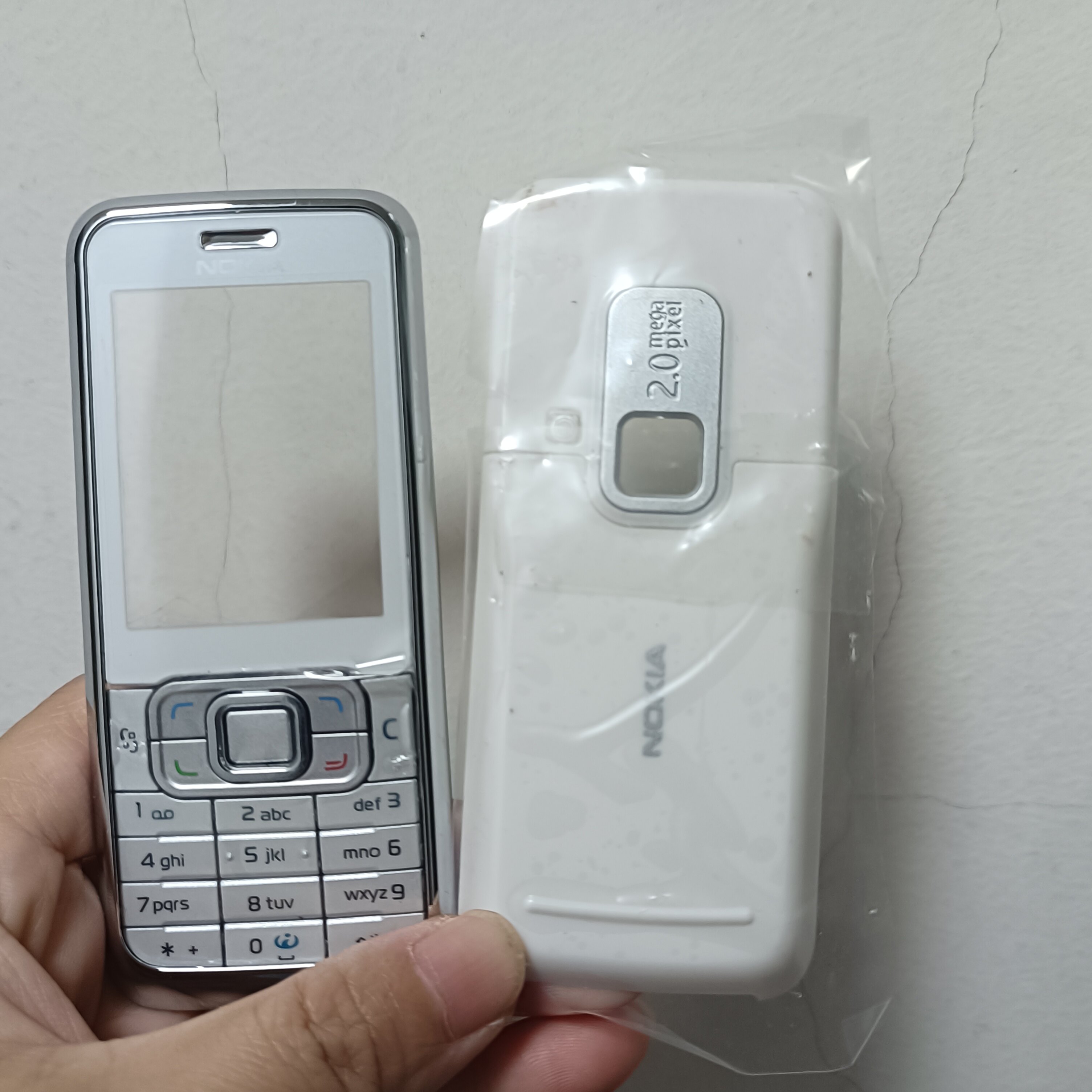 适用于诺基亚6120外壳 6120C 6120CI手机外壳 后盖 电池盖 按键