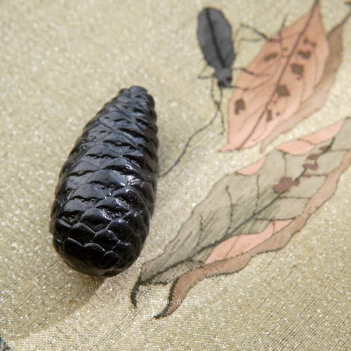 有趣又好磨！又玄斋仿生松果墨