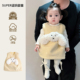 女宝秋冬连衣裙可爱超萌婴儿衣服超韩洋气婴幼儿加厚吊裙两件套冬