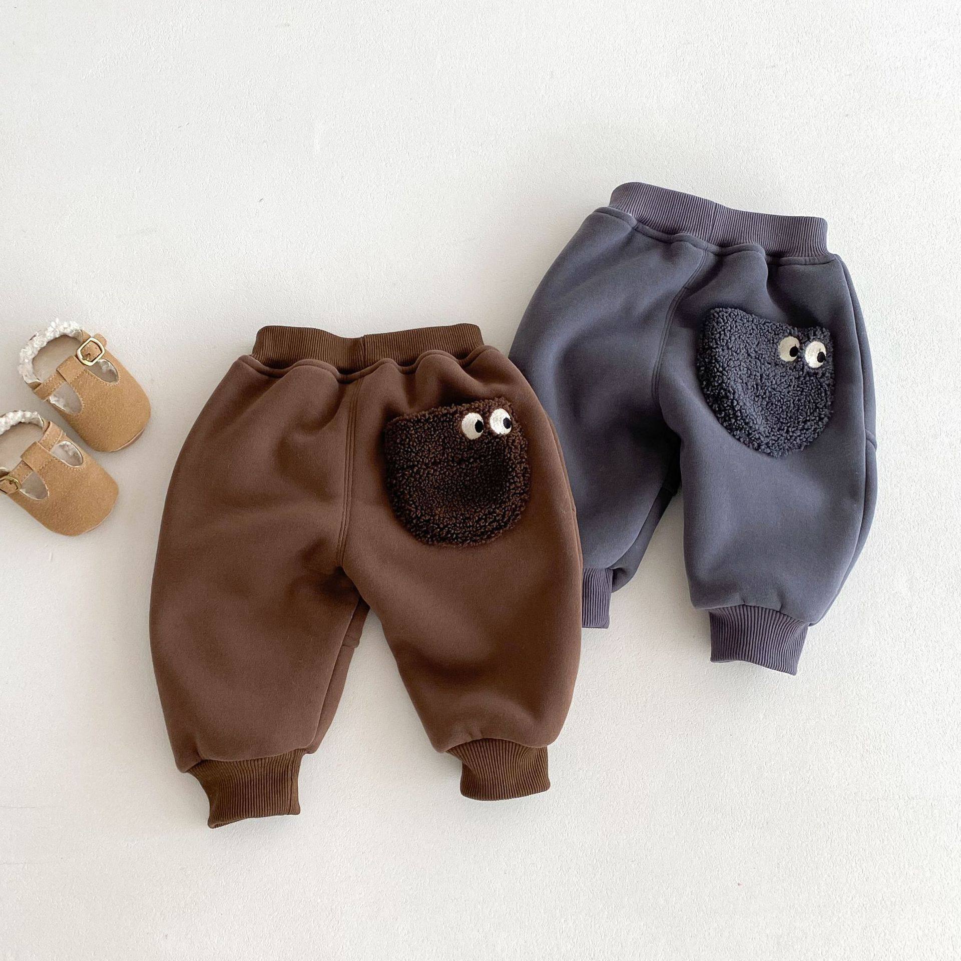 婴儿裤子秋冬款男宝宝冬装加绒加厚休闲裤婴幼儿超萌冬季新款卫裤,童装/婴儿装/亲子装,裤子,淘宝优惠券,粉丝福利购,淘宝优惠卷