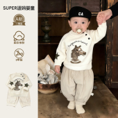 针织衫 超好看 时尚 可爱韩系男宝穿搭春秋款 百搭上衣 宝宝衣服春装