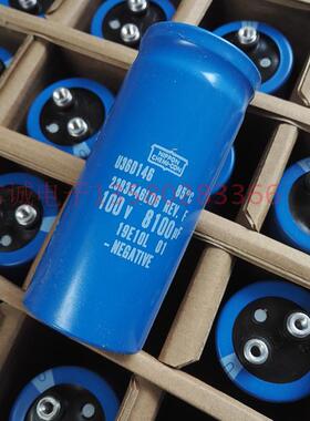 全新库存美国化工100V  8100UF 音响电容 滤波电容