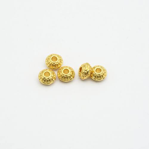 18k金祥云隔珠配件【WT0281】不脱模