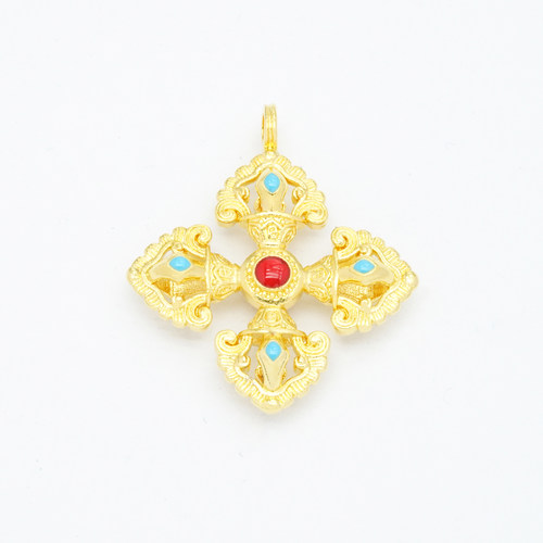 18k金项链手链吊坠百搭DIY配件