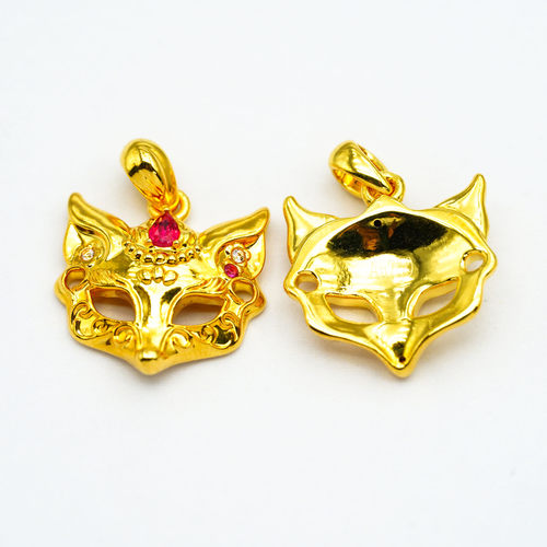 正品18k金项链手链吊坠配件DIY