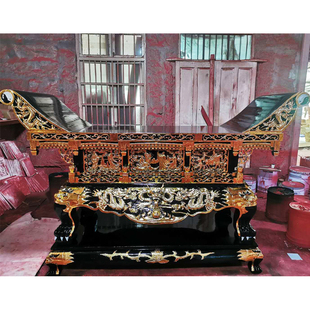 庙用道观供桌元宝桌神台神桌大神台小供桌全实木供台神明供奉桌子