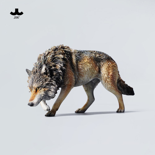 【JXK官方店】1/6北美灰狼模型