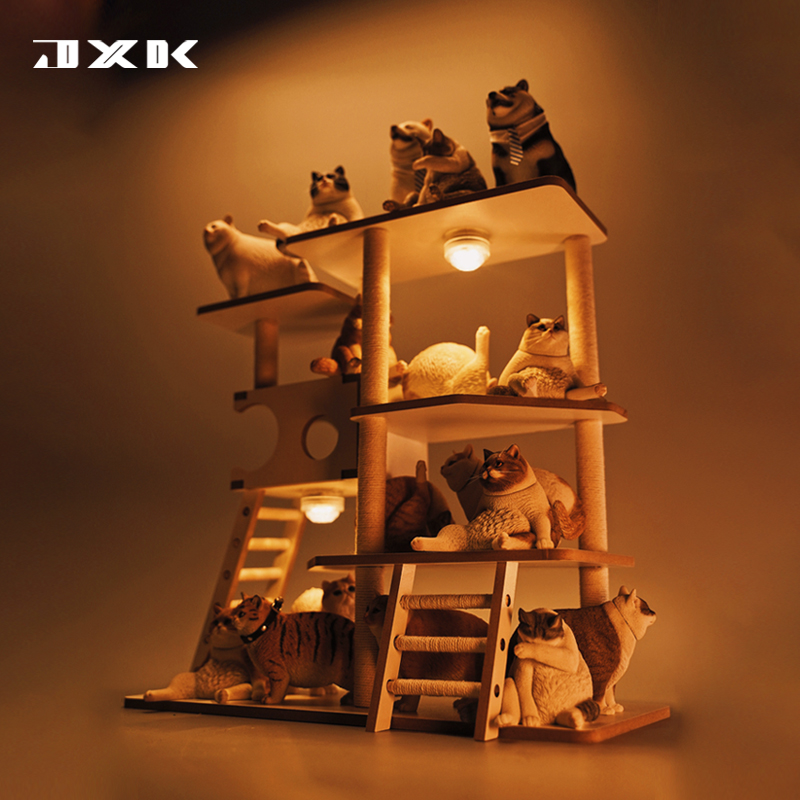 JXK猫爬架模型拍摄道具