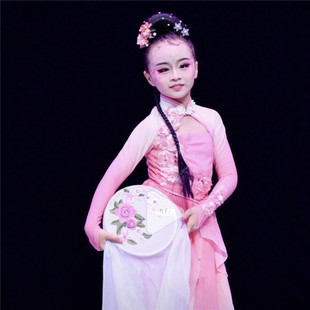 小小绣娘桃李杯中国民族少儿独舞演出比赛道具绣花手鼓飘逸可立起