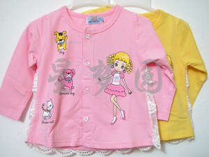 双11断码特价挂版不退换 【叭叭贝比单层外套】21351纯棉女童长袖