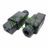 包邮 三针可拆电源接线插头16A品字机箱服务器C19插座 C20 IEC320