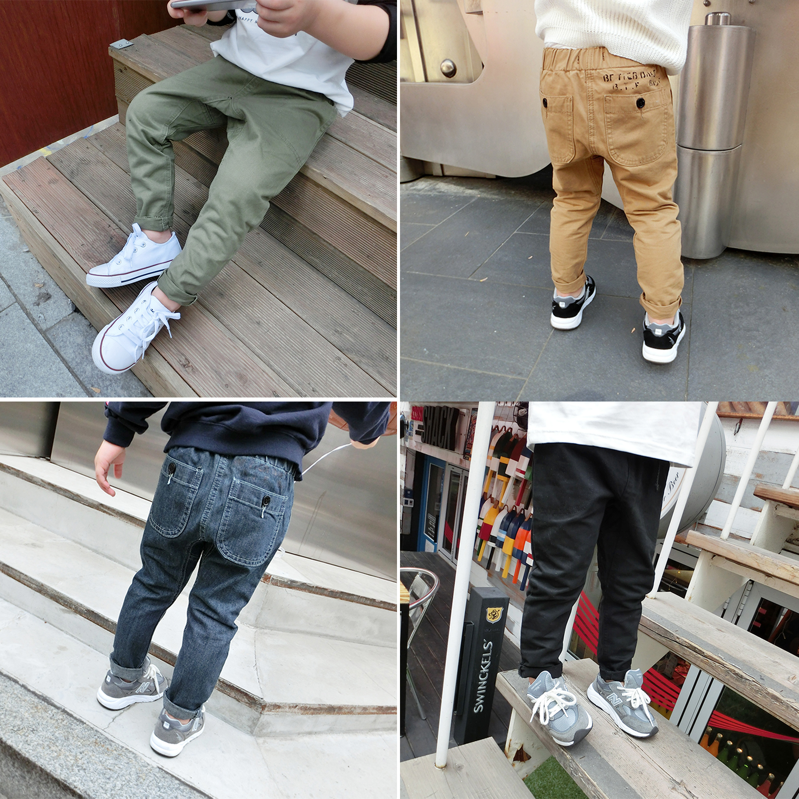 Pantalon pour garcons et filles BDK01038 - Ref 2057849 Image 1
