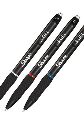 锐意S geL按动中性笔速干中性笔0.5mm快干笔学生考试商务签字办公