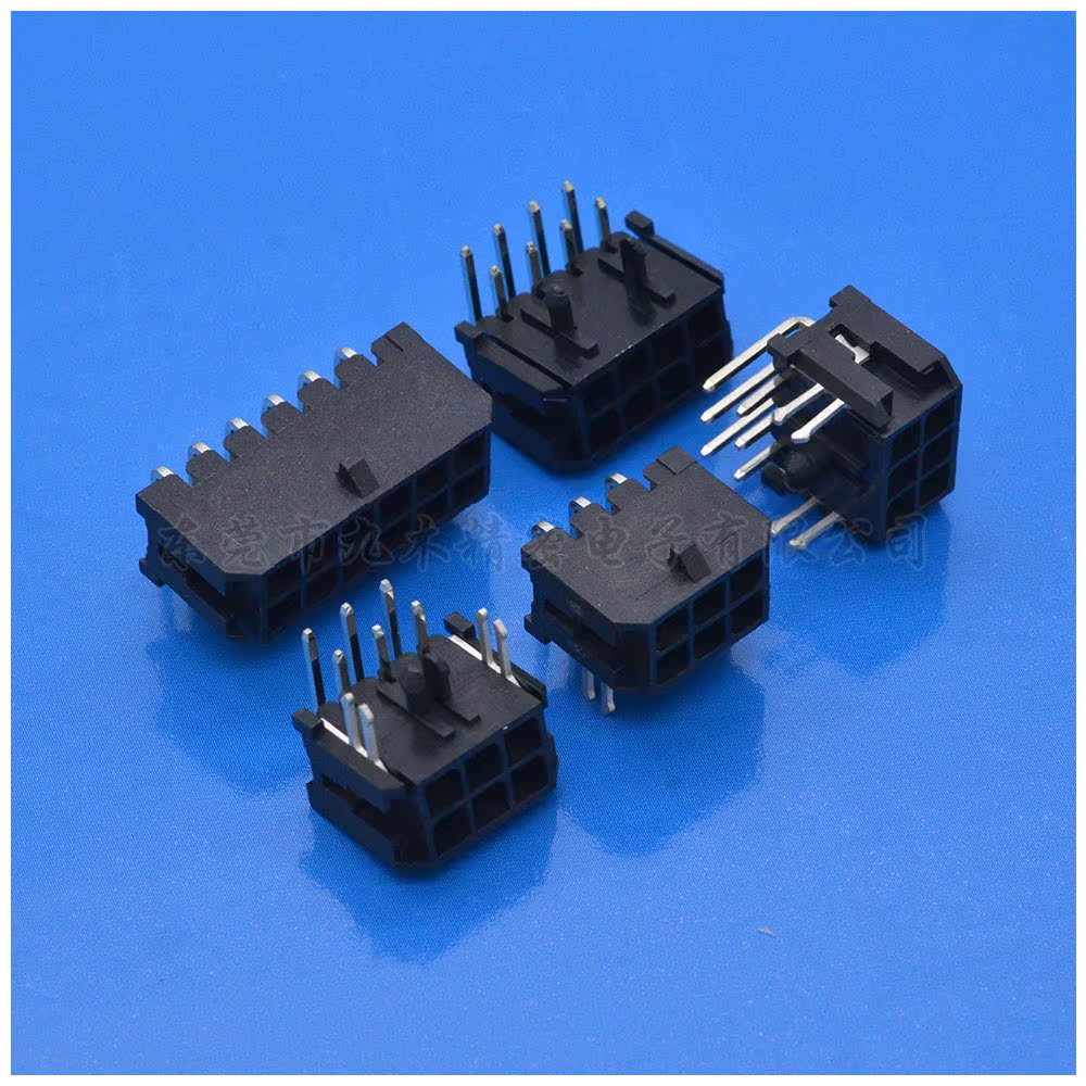 代替MOLEX 43025 43030连接器 莫仕3.0双排弯针接插件 弯插