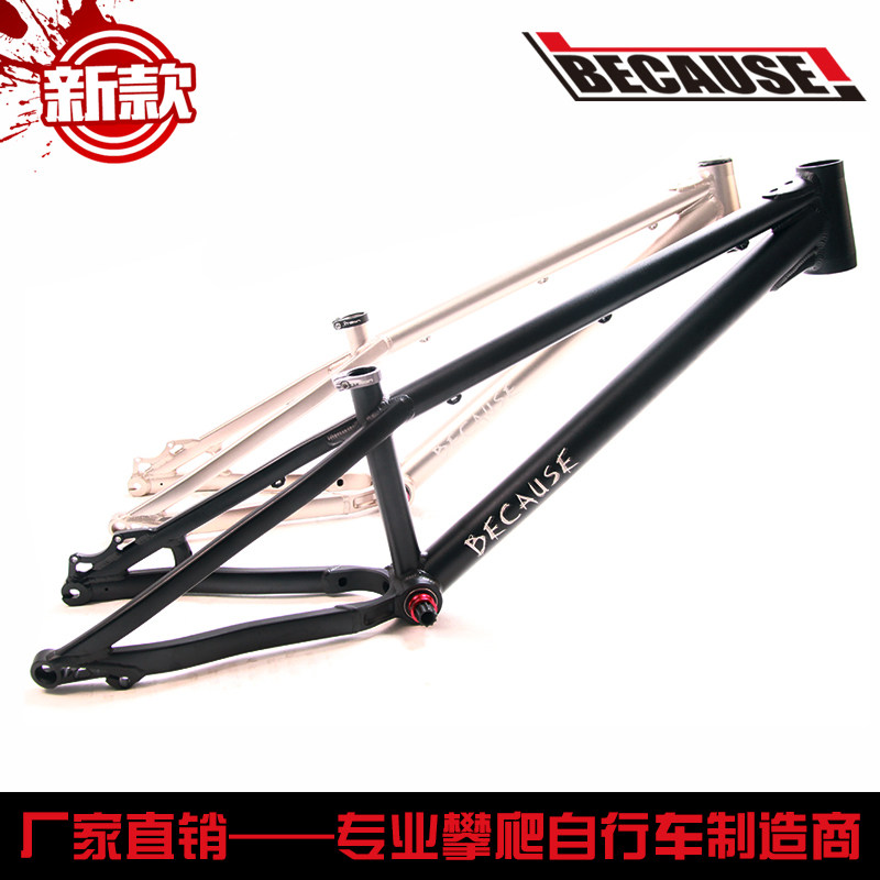 NEONBIKE---2017款BECAUSE-24寸攀爬自行车街攀车架