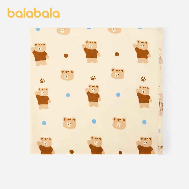 巴拉巴拉balaOne童装儿童围脖2025新款围巾男童女童卡通图案可爱