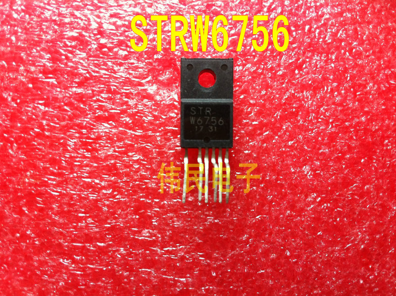 热卖【伟民电子】电源模块开关电源IC STRW6756 STR-W6756 测试好
