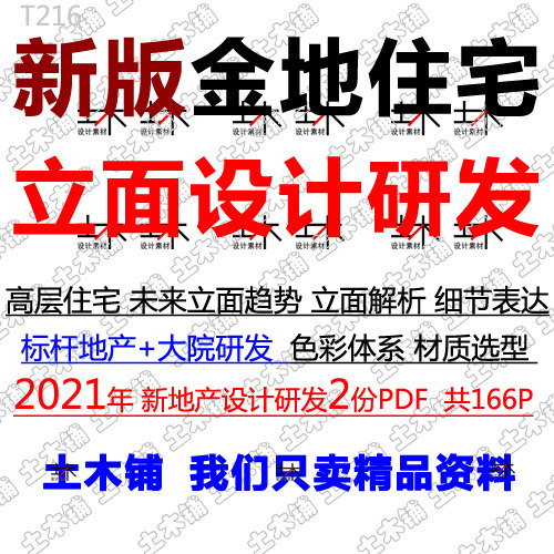 2022标杆地产高层住宅户型现代典雅风格立面设计标准化研发素材