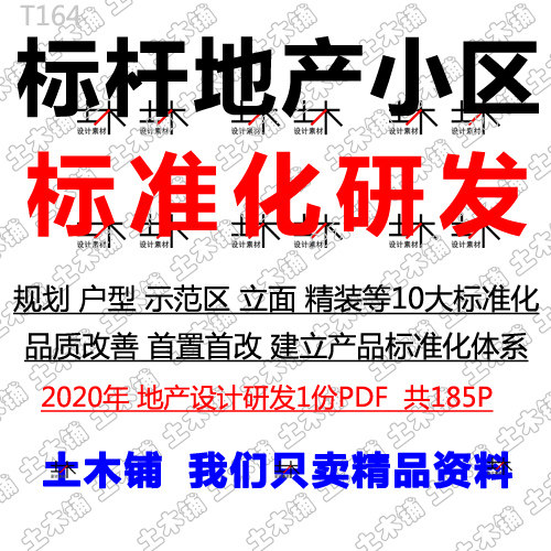 2021地产住宅小区规划户型立面精装示范区地库标准化设计研发素材