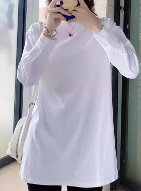 长袖通勤风棉叠穿长袖衬衫纯棉