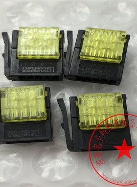 PHOENIX 4PIN水晶插头 CIOC4-24-1.2-M 1701016防水 1.2mm²