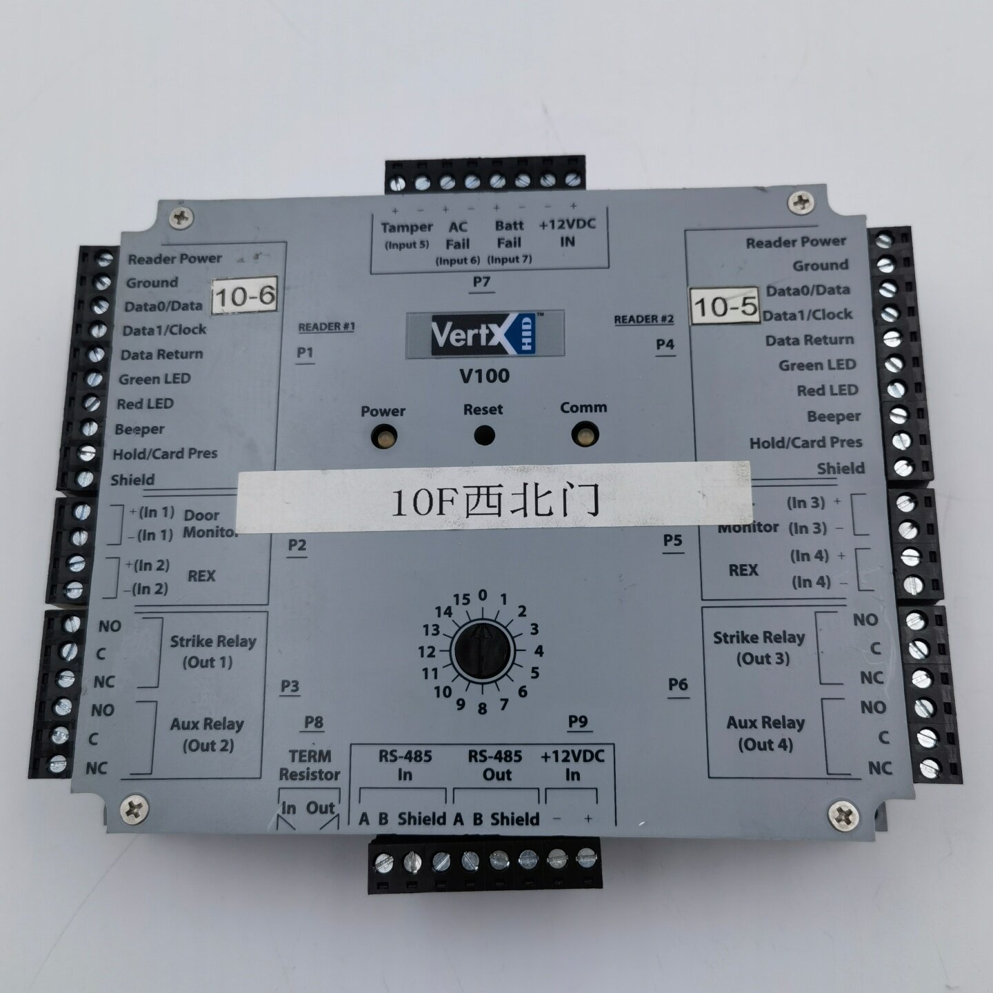 KCC-REM-JQ6-V100 原装拆机Vertx HID门禁控制器 实物实拍