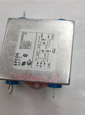 EPCOS滤波器B84113C0000B030 3A 115/250V  功能完好 现货