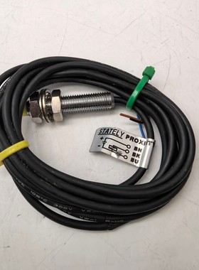 原装STATELY SD-X0802F1 接近开关 PNP常开 IP67防护 金属检测