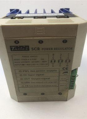 TAISEE电力调整器STSCR-4-4-030P 30A 4-20MA AC360V-480V实拍