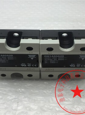 CARLO GAVAZZI佳乐固态继电器RM1A60A25 25A 5A 功能完好 现货