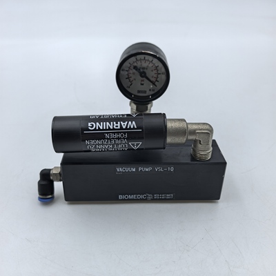 VSL-10 BIOMEDIC真空泵，带压力表，配套WIKA压力表EN837-1