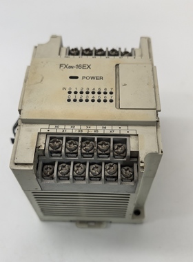 三菱原装PLC扩展模块FXON-16EX 实物实拍 现货