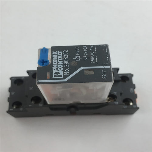 菲尼克斯继电器2906302  24VDC+底座2908341 功能完好 现货