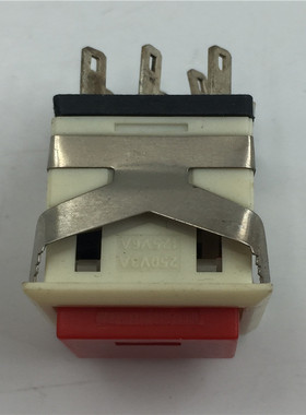 讯灵带灯按钮开关方形按钮开关KD2 250V3A 绿色红色 功能包好现货